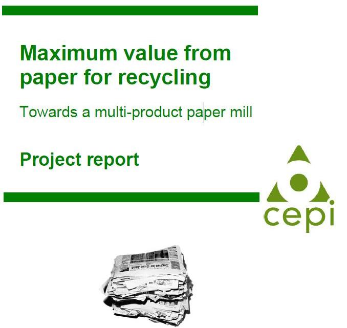 Maximum value from paper for recycling – Towards a multi-product paper mill